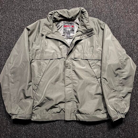 Eddie Bauer Other - Eddie Bauer WeatherEdge Jacket Mens XL Gray Waterproof Windbreaker Outdoor Shell